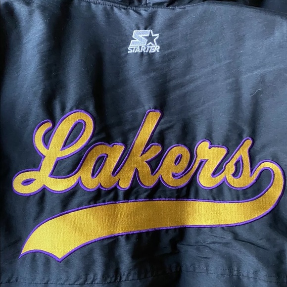 Los Angeles Lakers Starter Parka Jacket 1990’s VTG - Picture 9 of 9